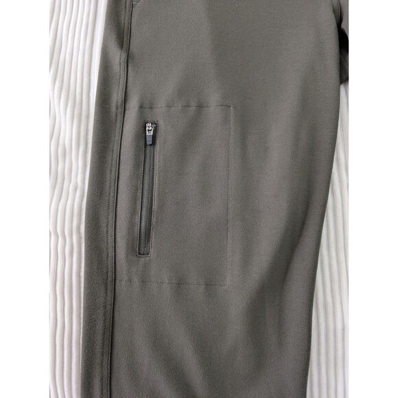 Title Nine Clamber Pants Womens 8 Green Mid Rise Zip Cargo Stretch - Picture 5 of 12